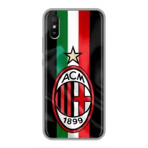 Чехлы с ТОП Футбольными клубами на Xiaomi Redmi 9A (ФК Милан)