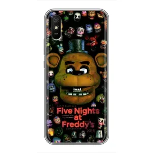 Чехлы Пять ночей с Фредди для Редми 9а (Freddy)