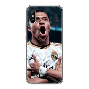 Чохол (TPU) з Футболістом на Xiaomi Redmi 9A (Гол Мбаппе)