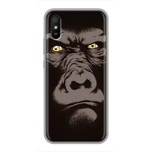 Чехол с рисунком «Горилла» для Xiaomi Redmi 9A Чехол с рисунком «Горилла» для Xiaomi Redmi 9A