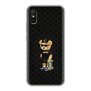 Чехлы Мишка Тедди для Редми 9а (GUCCI Teddy)