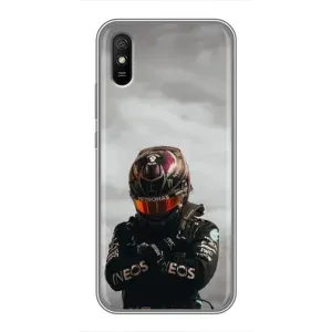 Чехол фильм Формула 1 для Xiaomi Redmi 9A (Хэмилтон 44)