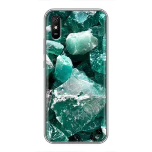 Чохол (Дорого-богато) на Xiaomi Redmi 9A (Смарагд)