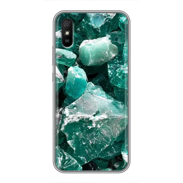 Чехол с рисунком «Изумруд» для Xiaomi Redmi 9A Чехол с рисунком «Изумруд» для Xiaomi Redmi 9A