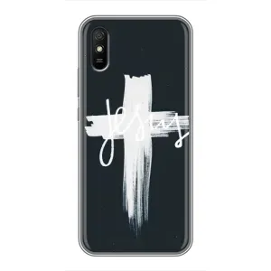 Чехлы для Редми 9а (Крест Иисуса) (Jesus)
