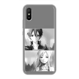 Чохли з героями АНИМЕ на Xiaomi Redmi 9A (Кіріто-Асуна)