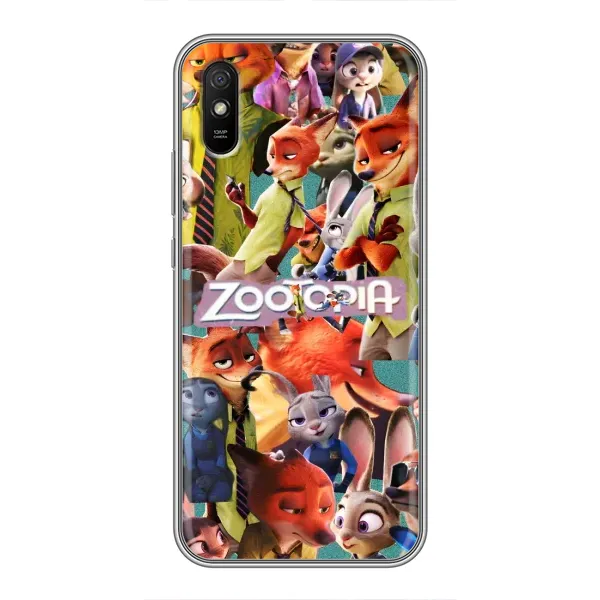 Чехол с рисунком «Коллаж героев» для Xiaomi Redmi 9A Чехол с рисунком «Коллаж героев» для Xiaomi Redmi 9A