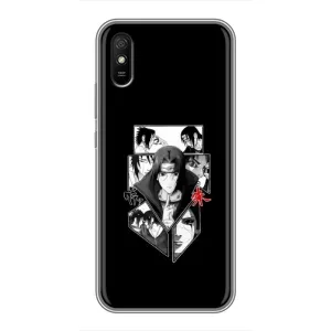 Чохли з принтом Ітачі Учіха на Xiaomi Redmi 9A (Коллаж Ітачі)