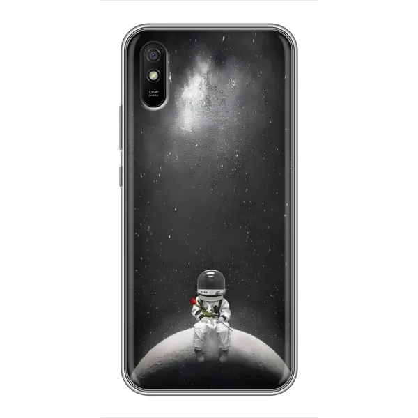 Чехол с рисунком «Космонавт романтик» для Xiaomi Redmi 9A Чехол с рисунком «Космонавт романтик» для Xiaomi Redmi 9A