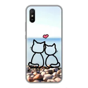 Силиконовые Чехлы Любимому человеку для Xiaomi Redmi 9A (Котейки)