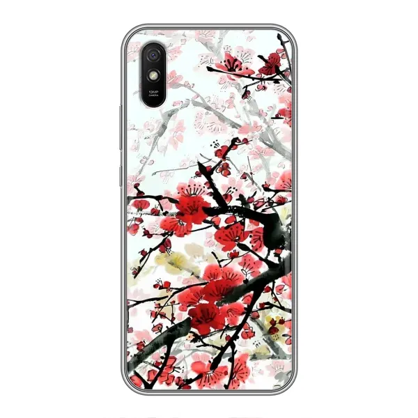 Чехол с рисунком «Красивая Сакура» для Xiaomi Redmi 9A Чехол с рисунком «Красивая Сакура» для Xiaomi Redmi 9A