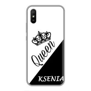 Именные Женские Чехлы для Xiaomi Redmi 9A (KSENIA)