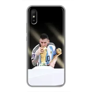 Чохли Лео Мессі Аргентина для Xiaomi Redmi 9A (Кубок Світу)