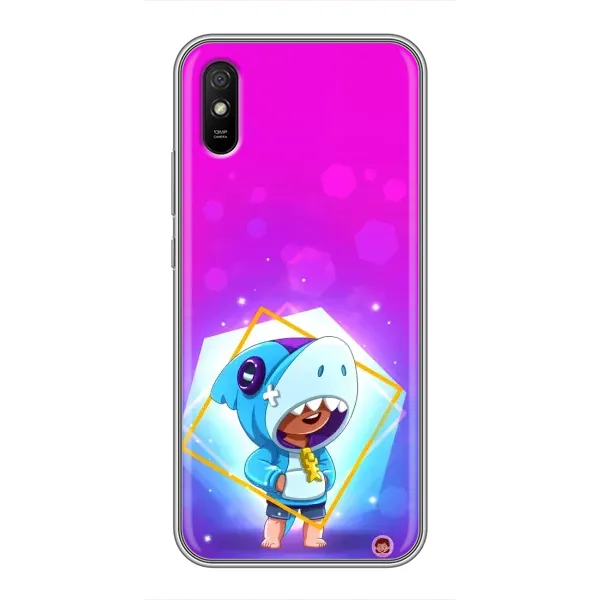Чехол с рисунком «Леон в костюме Акулы» для Xiaomi Redmi 9A