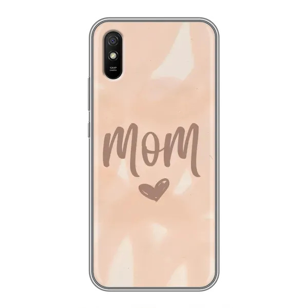 Чехол с рисунком «Love mom» для Xiaomi Redmi 9A