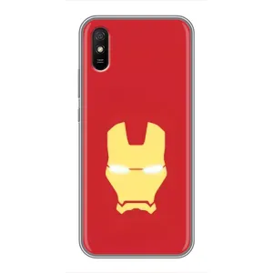 Чехол Супергерой Железный человек на Xiaomi Redmi 9A (Man)