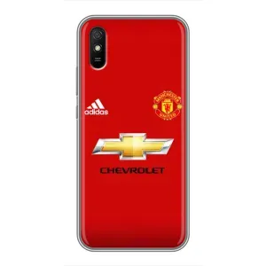 Силиконовые Чехлы принт Футбол на Xiaomi Redmi 9A (Man United)