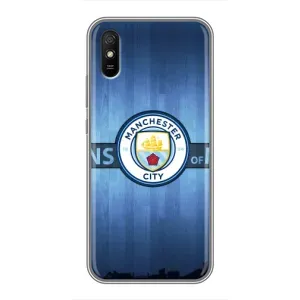 Силиконовые Чехлы принт Футбол на Xiaomi Redmi 9A (ManCity)