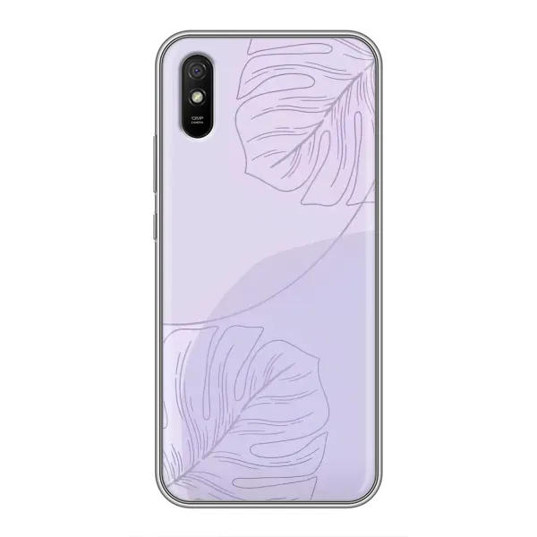 Чохол з малюнком «Монстера фіолетова» для Xiaomi Redmi 9A Чохол з малюнком «Монстера фіолетова» для Xiaomi Redmi 9A