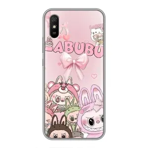 Чохол з принтом Лабубу для Xiaomi Redmi 9A (Монстри Лабубу)