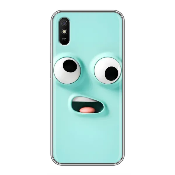 Чехол с рисунком «Забавное мятное лицо» для Xiaomi Redmi 9A Чехол с рисунком «Забавное мятное лицо» для Xiaomi Redmi 9A