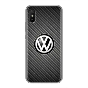 Чехол "Фольксваген" для Xiaomi Redmi 9A (На карбоне)