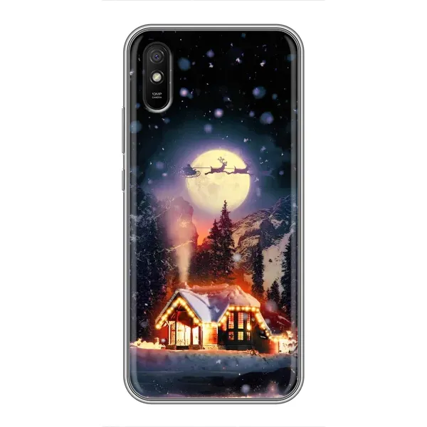 Чехол с рисунком «Настроение зимнее» для Xiaomi Redmi 9A Чехол с рисунком «Настроение зимнее» для Xiaomi Redmi 9A