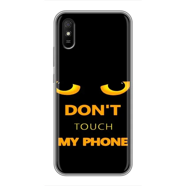 Чехол с рисунком «Не трогай мой телефон» для Xiaomi Redmi 9A Чехол с рисунком «Не трогай мой телефон» для Xiaomi Redmi 9A