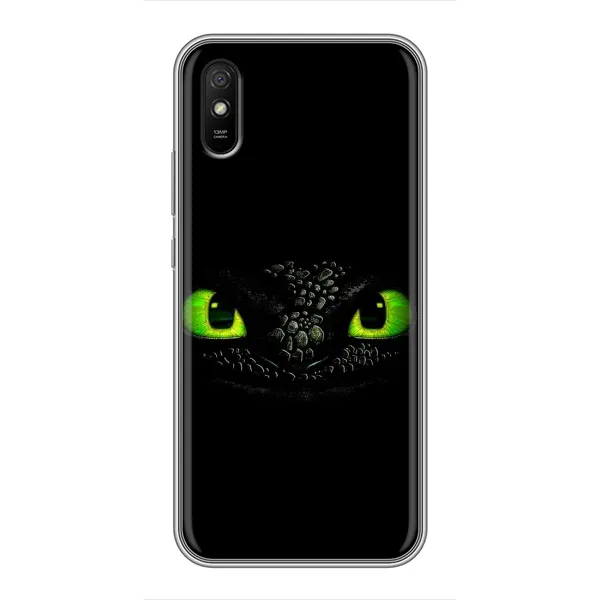 Чехол с рисунком «Глаза Беззубика» для Xiaomi Redmi 9A Чехол с рисунком «Глаза Беззубика» для Xiaomi Redmi 9A