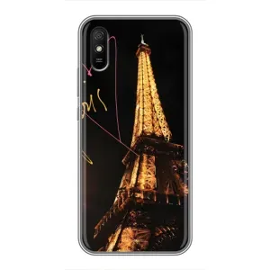 Чехол с Эйфелевой башней на Xiaomi Redmi 9A (Paris)