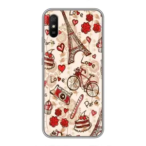 Чохол Ейфелева Вежа на Xiaomi Redmi 9A (Париж мрія)