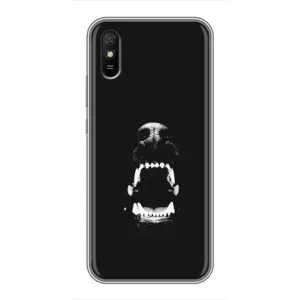 Чехол ДОБЕРМАН для Xiaomi Redmi 9A (Пасть добермана)