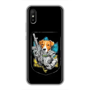 Чохол з принтом для Xiaomi Redmi 9A (Патрон Воїн)
