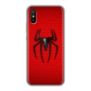 Чехол Супергерой Человека Паука на Xiaomi Redmi 9A (Паук марвел)