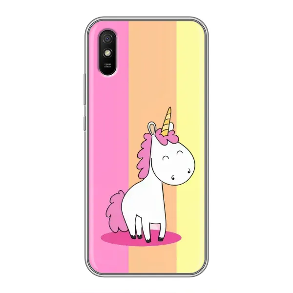 Чехол с рисунком «Радужный Единорог» для Xiaomi Redmi 9A Чехол с рисунком «Радужный Единорог» для Xiaomi Redmi 9A