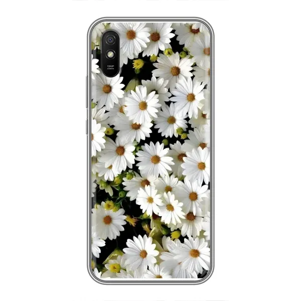 Чехол с рисунком «Рамка в ромашках» для Xiaomi Redmi 9A Чехол с рисунком «Рамка в ромашках» для Xiaomi Redmi 9A