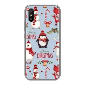 Чехол Санта Клаус для Xiaomi Redmi 9A (Рождественский)