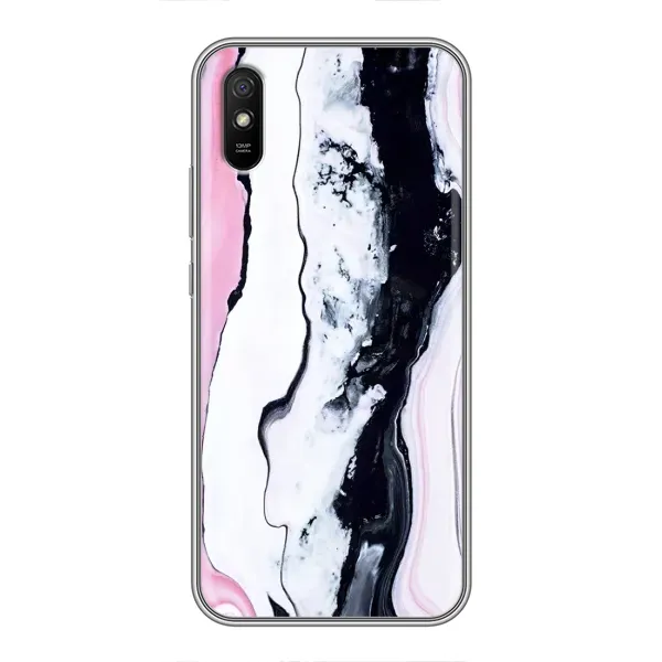Чехол с рисунком «Розовый мрамор» для Xiaomi Redmi 9A Чехол с рисунком «Розовый мрамор» для Xiaomi Redmi 9A