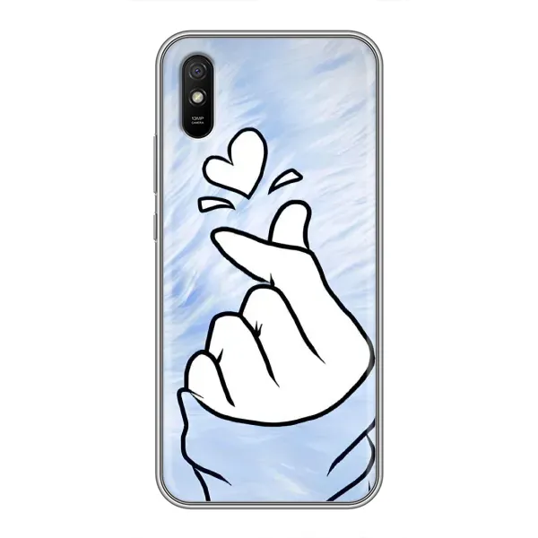 Чехол с рисунком «Сердечка знак» для Xiaomi Redmi 9A Чехол с рисунком «Сердечка знак» для Xiaomi Redmi 9A