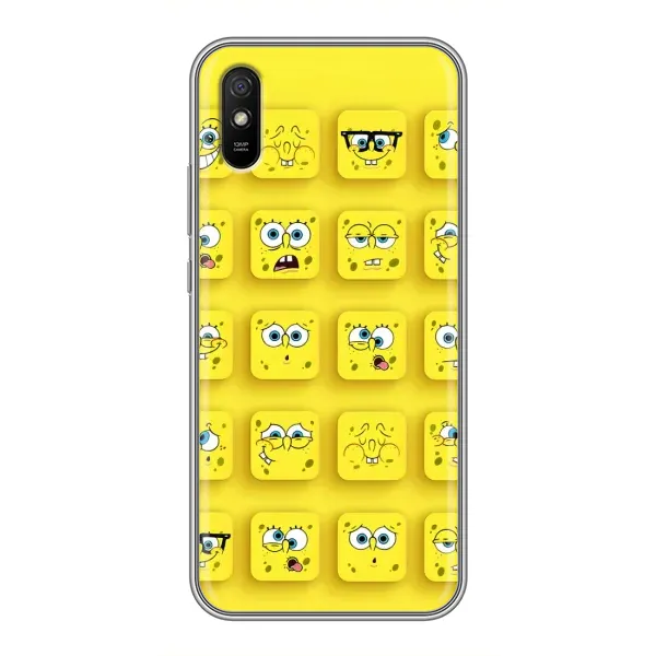 Чехол с рисунком «Спанч-БОБ» для Xiaomi Redmi 9A Чехол с рисунком «Спанч-БОБ» для Xiaomi Redmi 9A