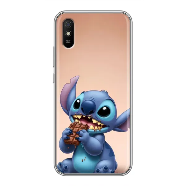 Чехол с рисунком «Стич с шоколадом» для Xiaomi Redmi 9A Чехол с рисунком «Стич с шоколадом» для Xiaomi Redmi 9A