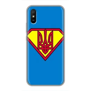 Чехол с картинкой (Патриотический ГЕРБ) на Xiaomi Redmi 9A (Super - Герб)