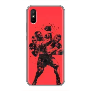 Чехлы с принтом Спортивная тематика для Xiaomi Redmi 9A (Тайсон Бокс)