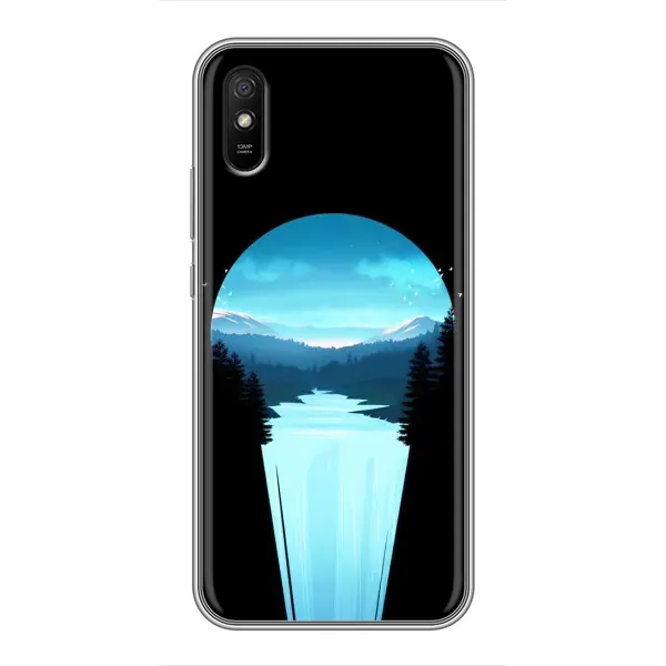 Чехол с рисунком «Синий Водопад» для Xiaomi Redmi 9A Чехол с рисунком «Синий Водопад» для Xiaomi Redmi 9A