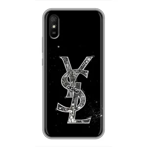 Чехол (Dior, Prada, YSL, Chanel) для Xiaomi Redmi 9A (YSL)