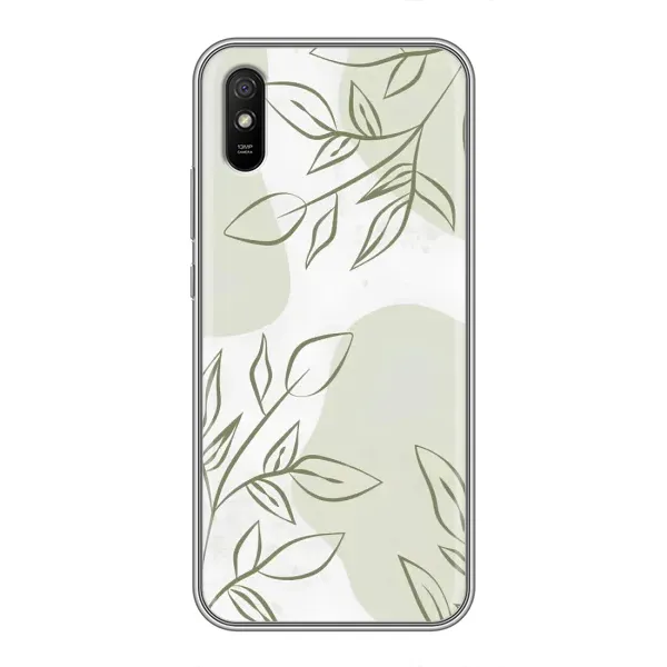 Чохол з малюнком «Зелений дизайн» для Xiaomi Redmi 9A Чохол з малюнком «Зелений дизайн» для Xiaomi Redmi 9A