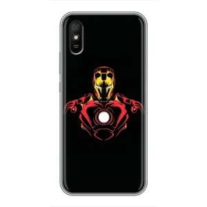 Чехол Супергерой Железный человек на Xiaomi Redmi 9A (Железный человек)