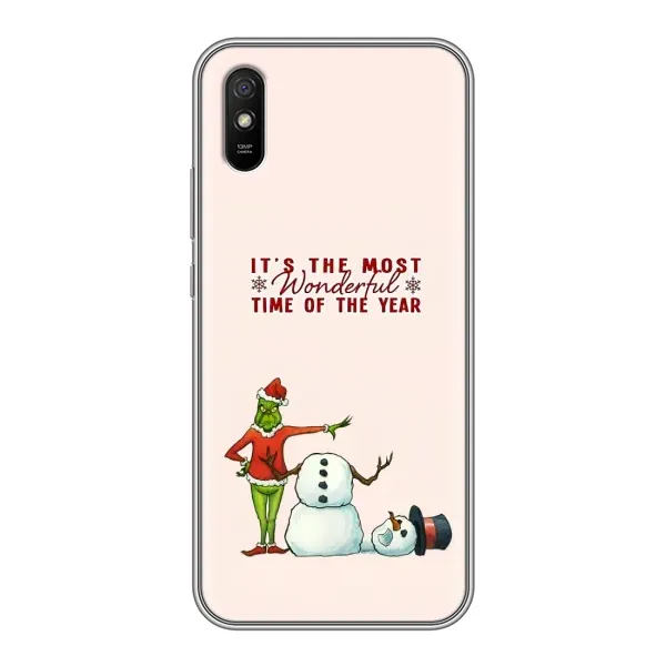 Чехол с рисунком «Злой Гринч» для Xiaomi Redmi 9A Чехол с рисунком «Злой Гринч» для Xiaomi Redmi 9A