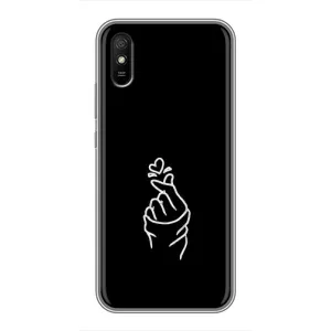 Чехлы (Знак сердечка) на Xiaomi Redmi 9A (Знак Сердечка)