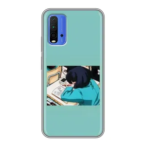 Чехол с персонажами АНИМЕ на Xiaomi Redmi 9T (Аканэ Тэндо)
